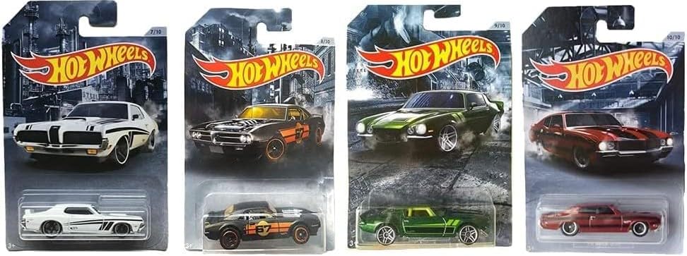 Hot Wheels 2020 American Steel Muscle Cars Complete Set of 10