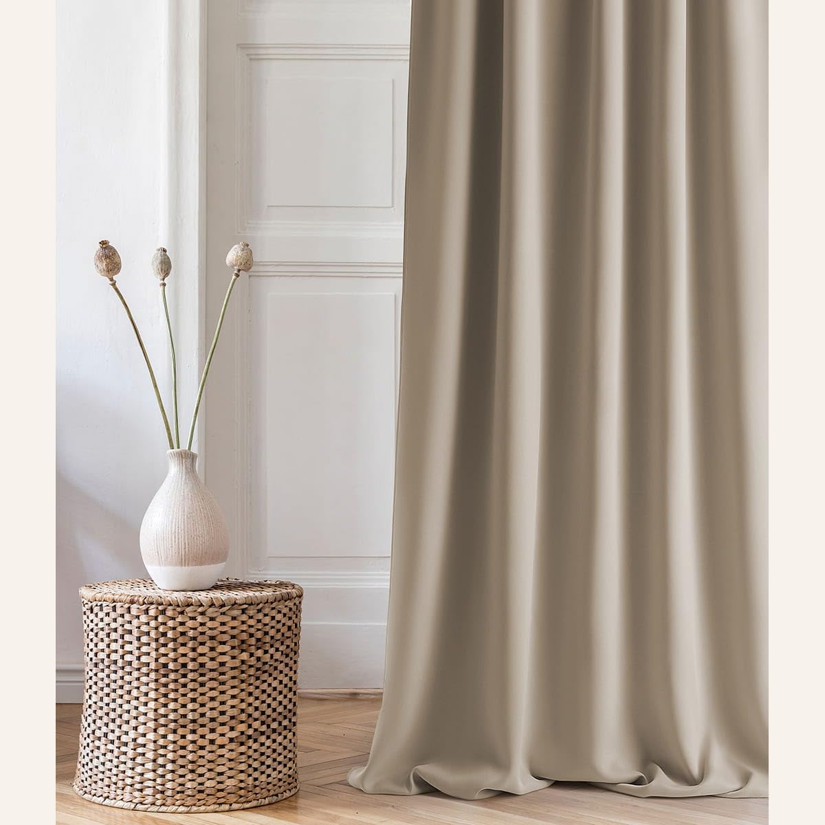 Gordijnen met plooiband kleur creme 2 x 260 cm breed - Gabriela Gordijnen Gordijnen met plooiband kleur creme 2 x 260 cm breed - Gabriela Gordijnen