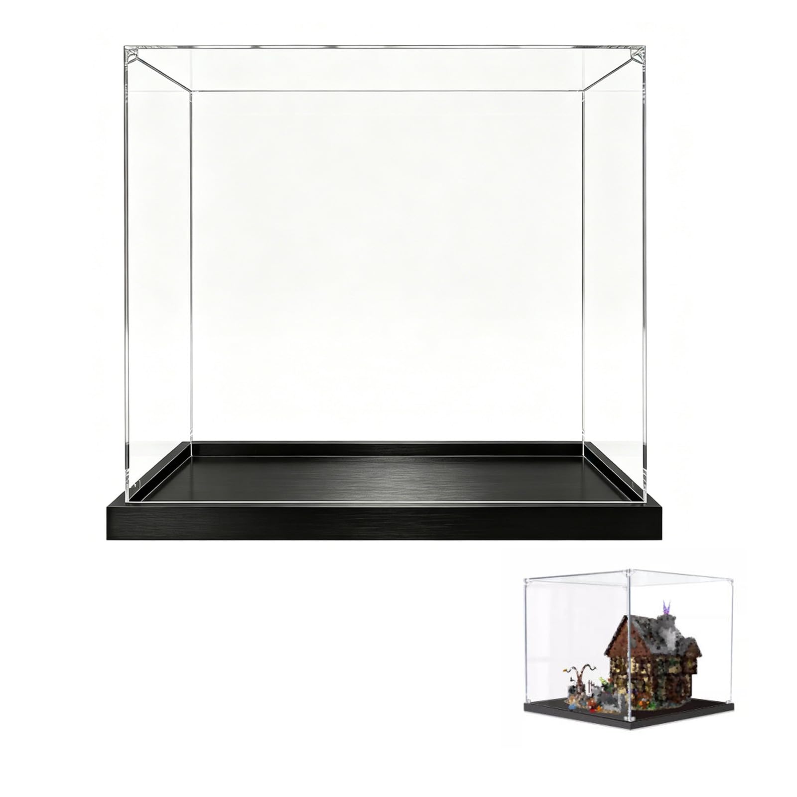 Clear Acrylic Display Case for Lego 21341 Magic House (3mm)