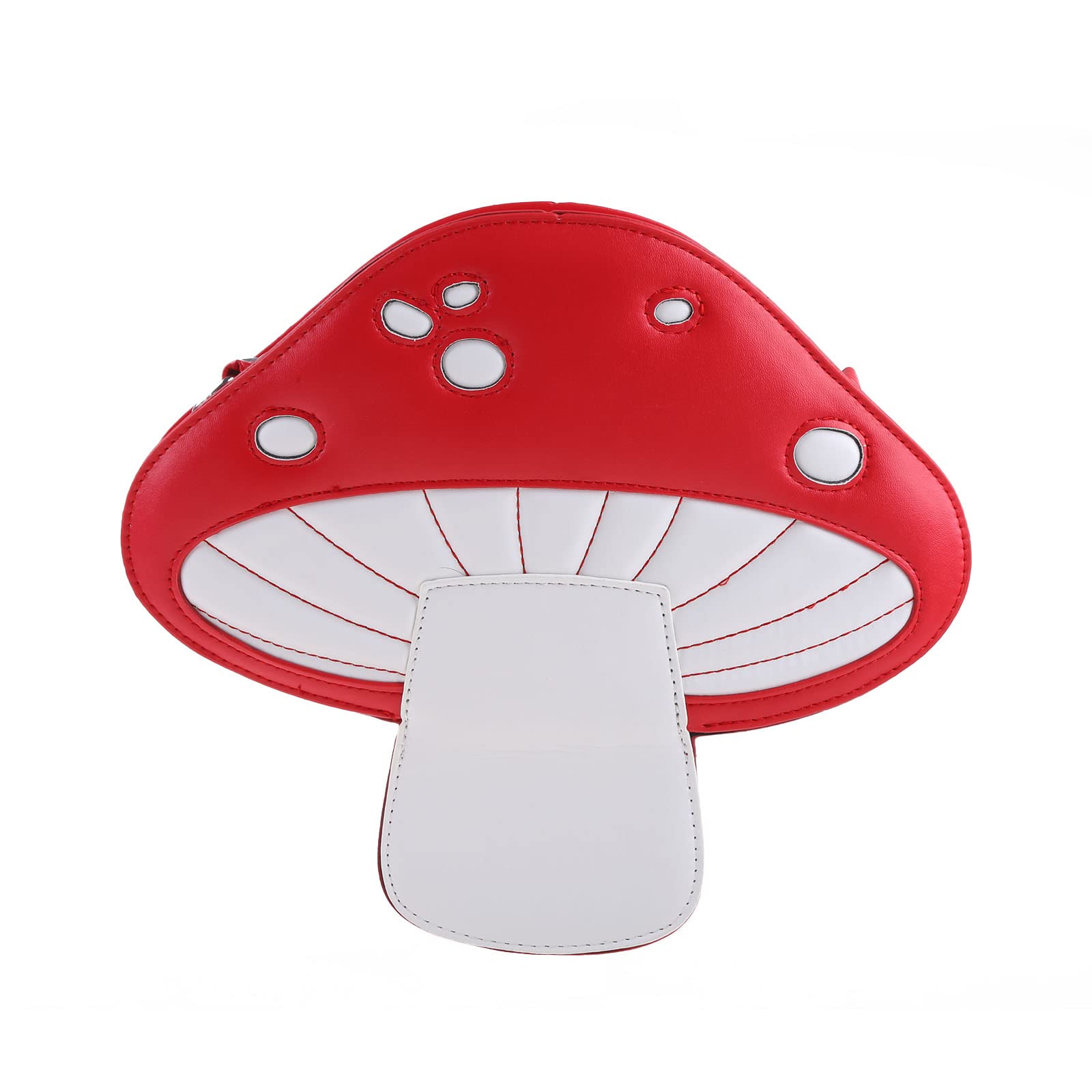 ReoyloepReoyloep Mushroom Shoulder Purses PU Leather Lovely Crossbody Bag for Girl Women Casual Purse Casual Summer Beach Handbag…