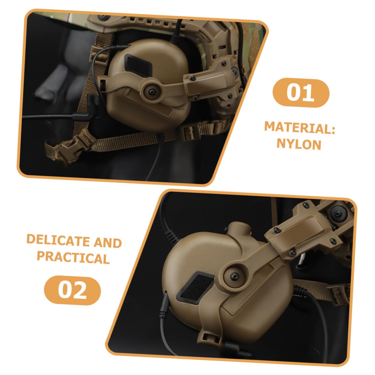 Toddmomy Accessoires de Casque de Casque Titulaire Pliable Adultes Rester Support pour Casque Support d'écouteur Support de Casque Nylon