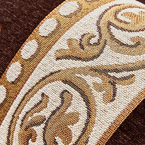 Tapis de porte d'entrée extérieur grand format marron à profil bas stable - 7