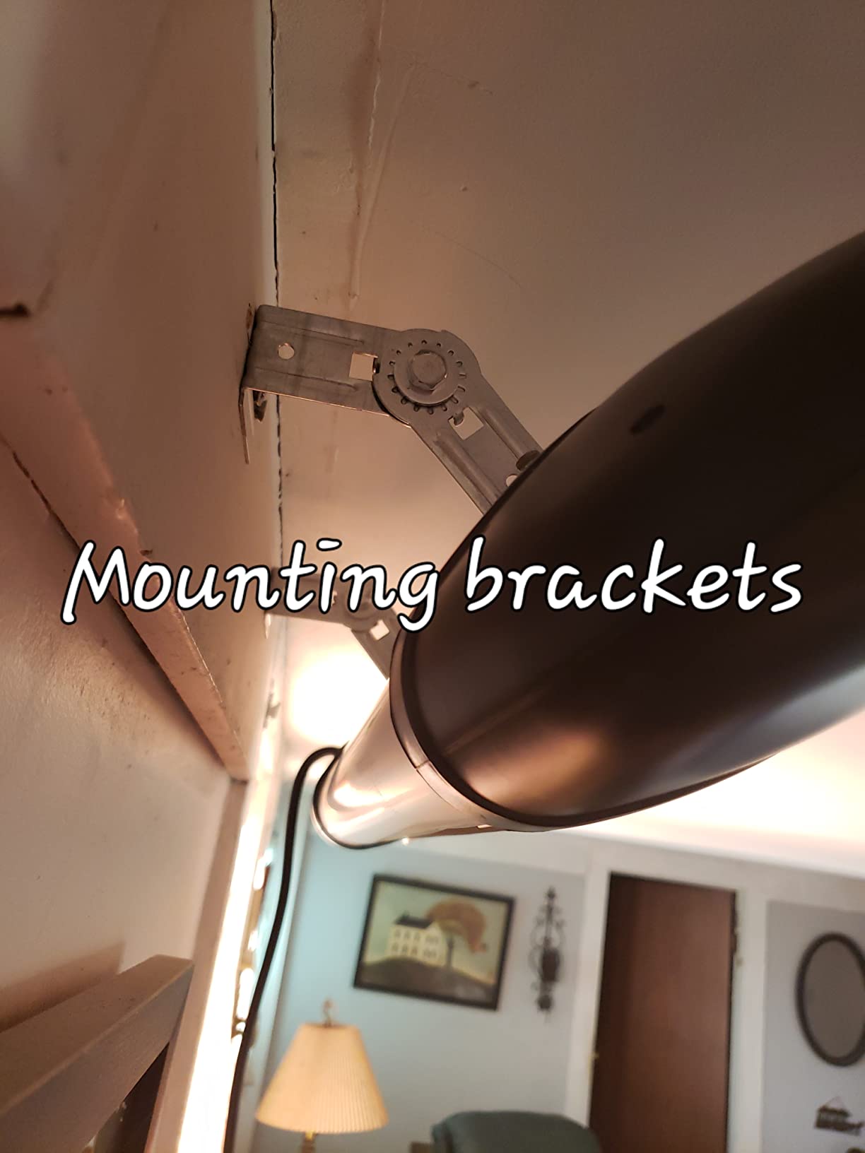 19/mo Finance Wall Mounted Electric Heater, 1500W Hanging Space