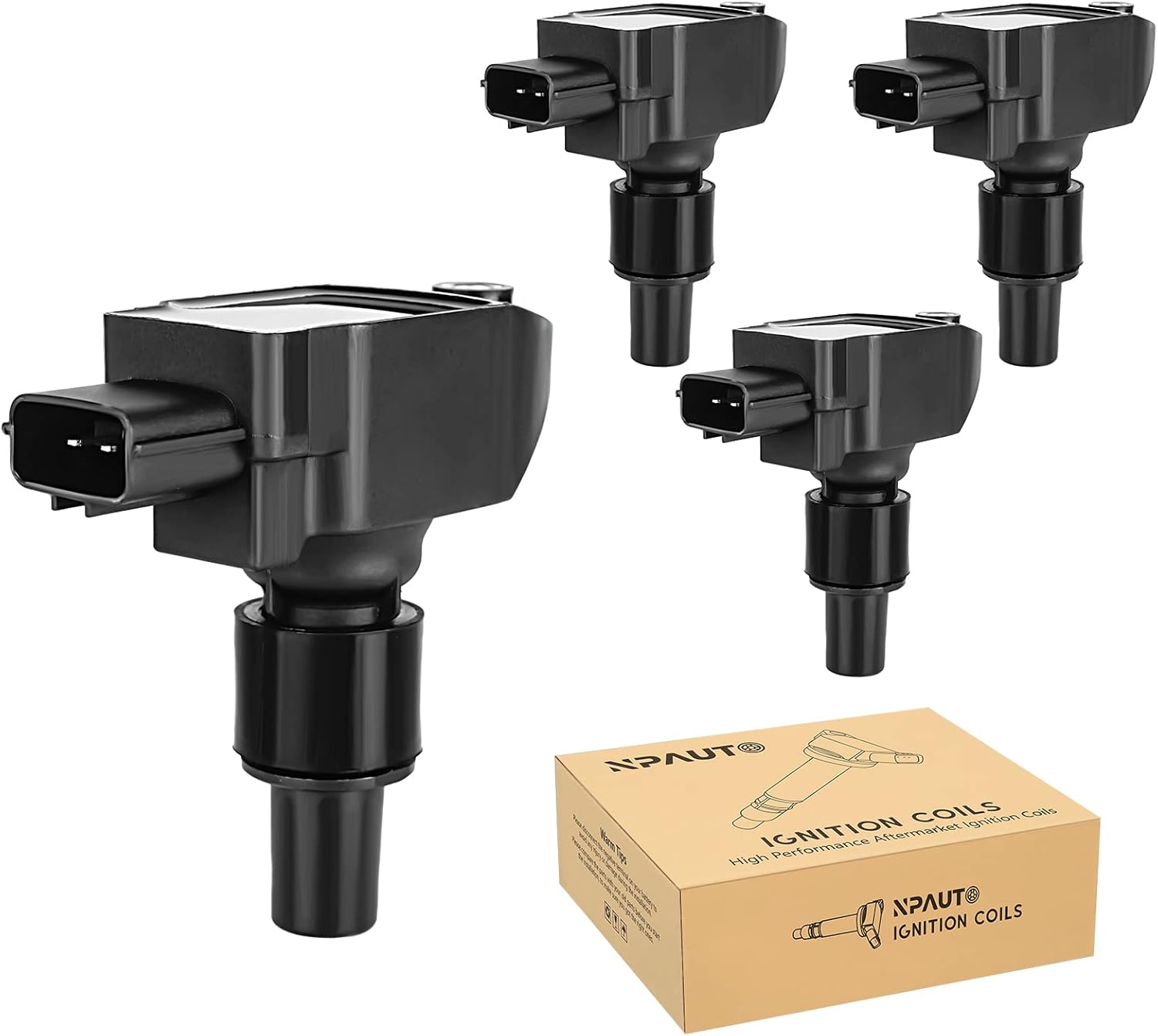 Ignition Coils Pack Compatible with 1.3L 1.3 R2 Mazda RX8