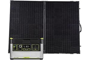 Yeti 1000X Portable Power Station + Boulder 200 Briefcase Portable Solar Panel:...
