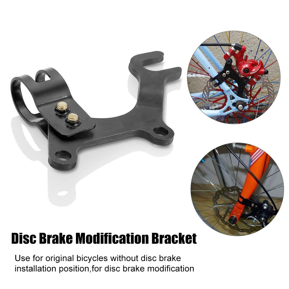 Adaptateur Frein à Disque Pour Vélo – Convertisseur En Alliage Alu, Fixe Sans Support Existant (pour Cadre Triangulaire)