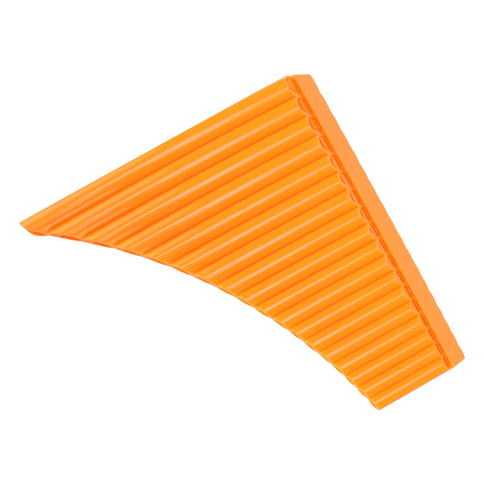 Wind Instrument, Musical Childs Pans Flute with Cardboard Carrier Bag for Teaching Staff for Adults for Beginners (Orange)