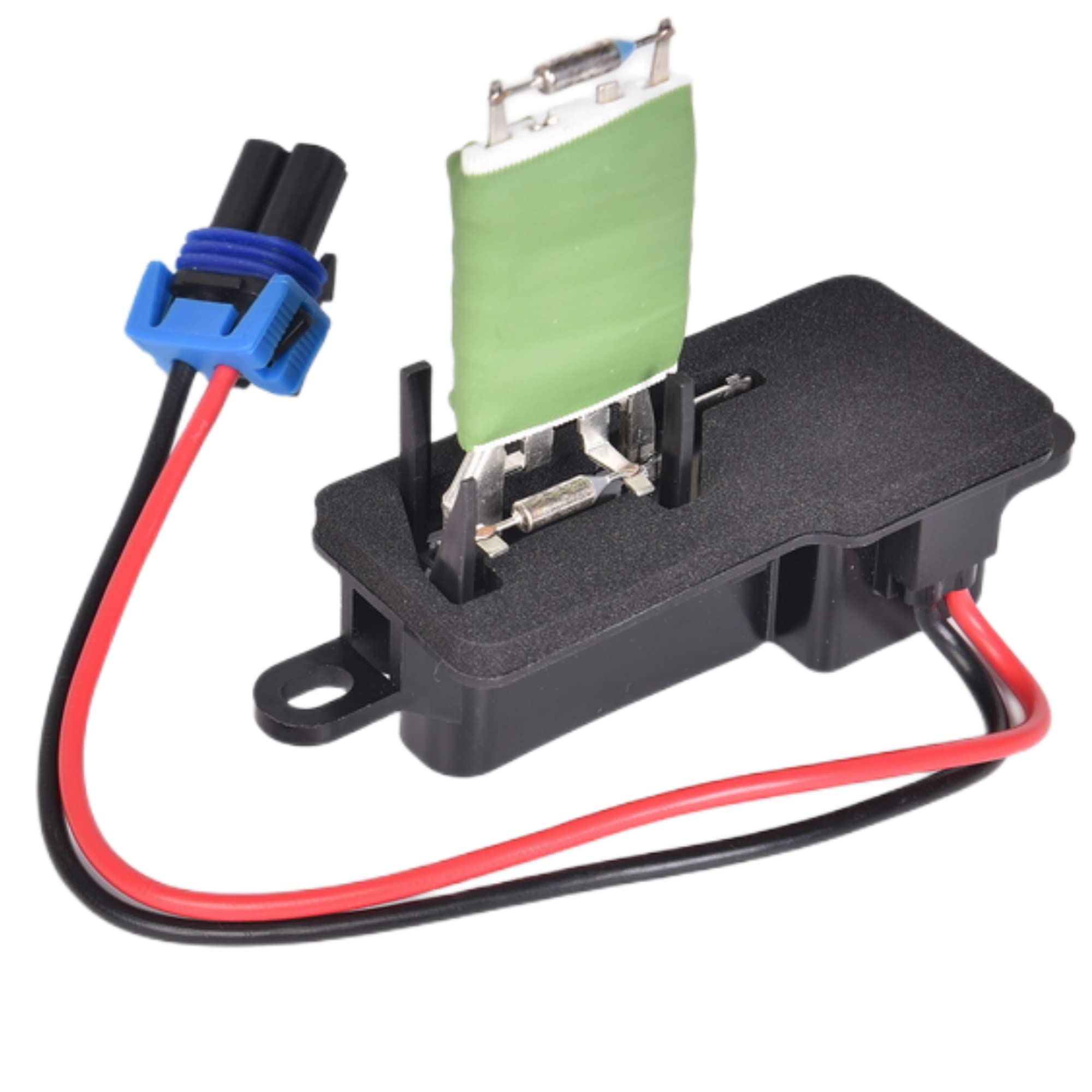 HAVC Blower Motor Resistor Compatible with 1996-2019 Chevy Express 1500 2500 3500 4500/G30 1996-2019 GMC Savana 1500 2500 3500 4500 Blower Resistor Module Replace#973-007 89018770