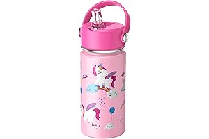 Kids Unicorn Water Bottle 14oz
