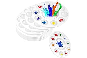 Acrylic Paint Palette Trays for Kids, Adults, and Students