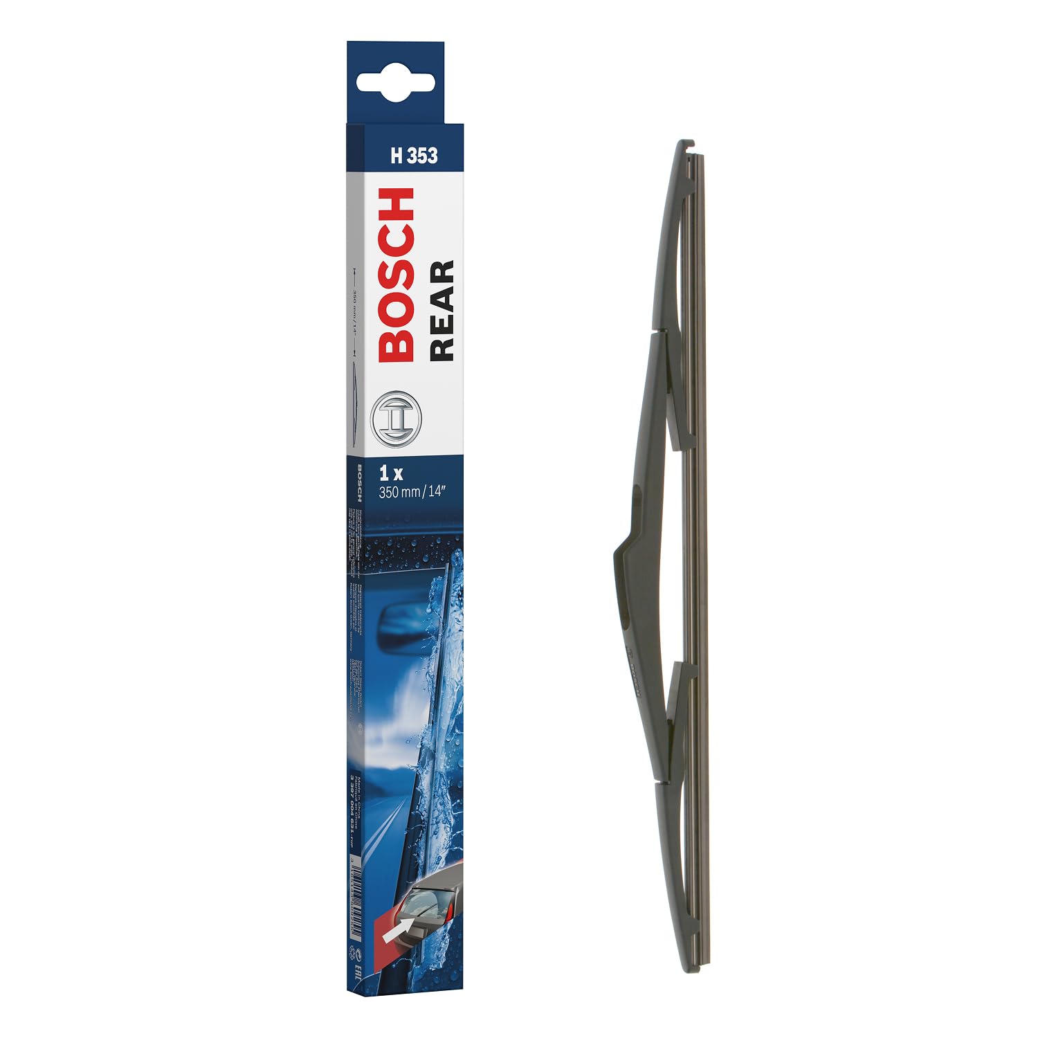 Bosch Scheibenwischer Rear H353, Länge: 350mm – Scheibenwischer für