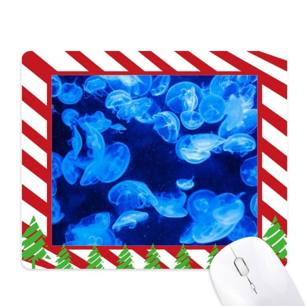 Tapis de souris océan bleu profond antidérapant imprimé - 6