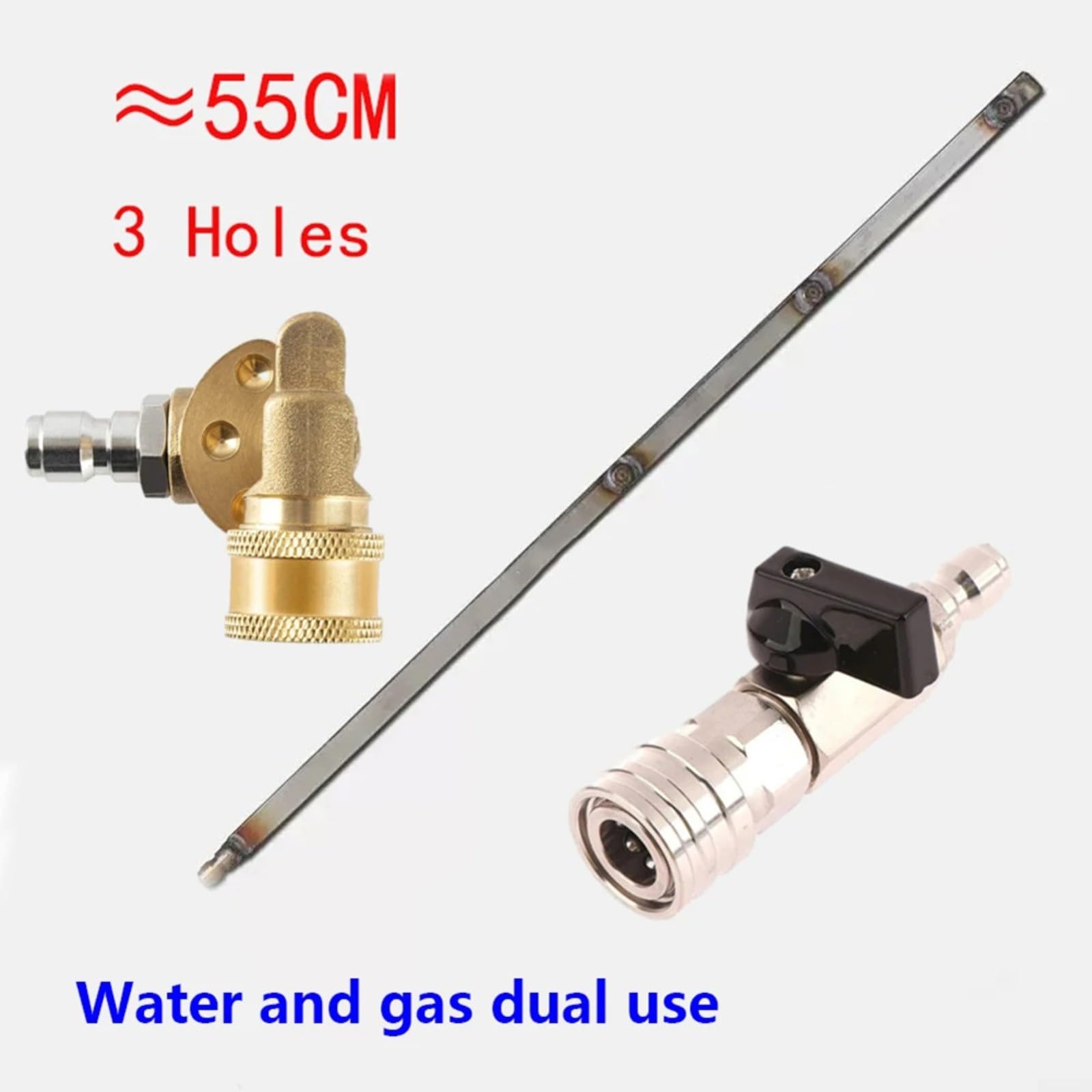 Herramienta de limpieza de tanque de agua y gas, para limpieza de tanques de agua, limpieza de estantes, limpieza de camiones grandes y limpieza de automóviles (D)