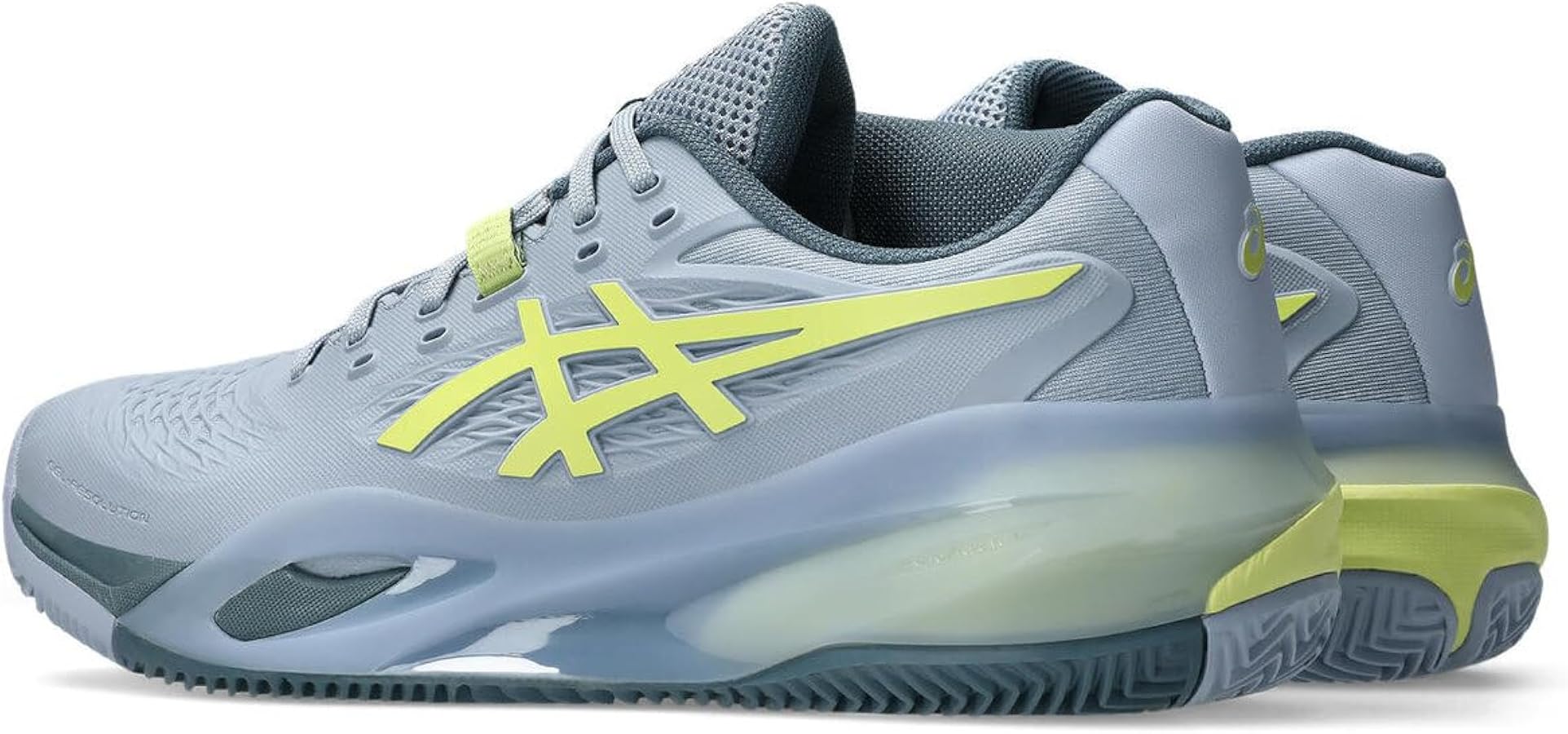 Amazon.com | ASICS Men's Gel-Resolution X ClaySneaker, Grey Blue