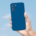 Pikkme Samsung Galaxy S21 FE 5G Back Cover Soft Matte Liquid Silicone TPU | Camera Protection | Shockproof Slim Back Case for Samsung Galaxy S21 FE 5G (Blue) gallery image
