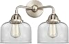 Innovations 288-2W-SN-G72 Two Light Bath Vanity from Nouveau 2 Collection