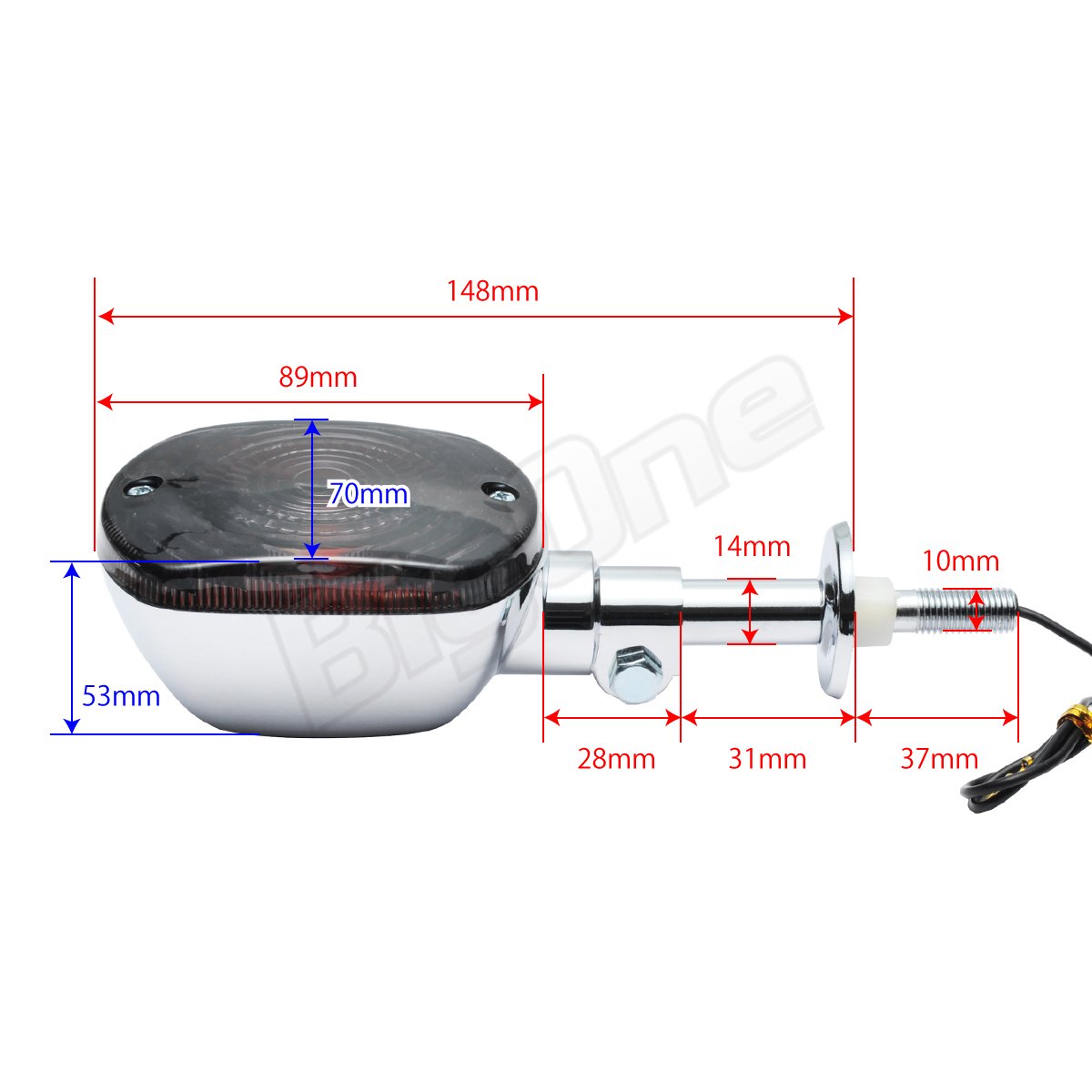 Amazon | BigOne Z1100 Z400FX Z250FT Z550 ウインカー 2個