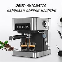 Vista 3 de INVEESkfj Espresso Machine Espresso Coffee Machine Automatic Filter Electric Milk Frother Cafetera Create Coffee Machines Appliances (Size CN)