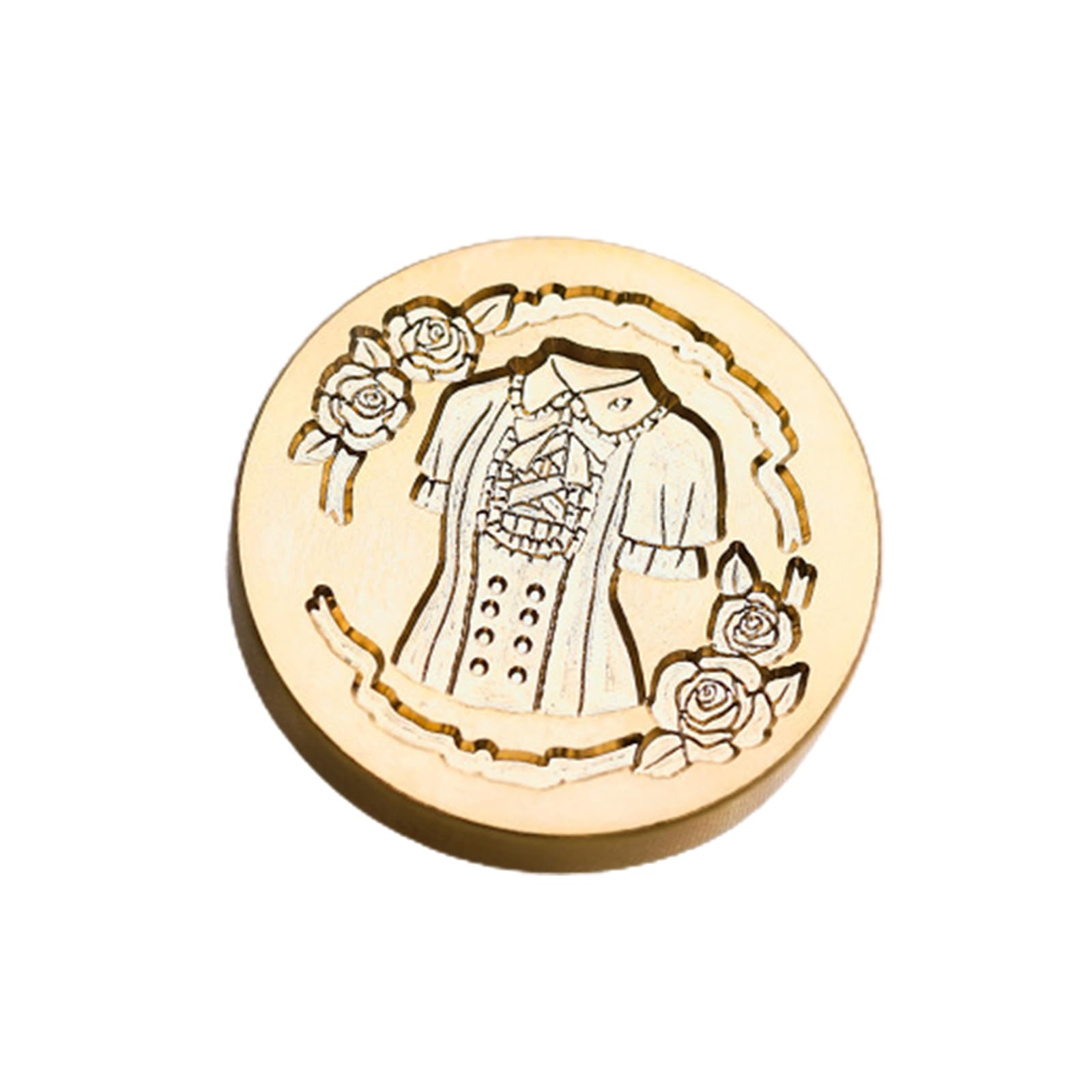 Tsophreniq Decorating Stamp Lacquer Holiday Sealing Seal Design Embossing Wedding Wax Stamper Card Replacement Brass Wax Seal Stamp Head