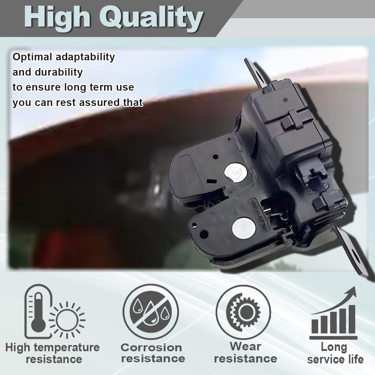 ZAMDOE 51247248075 Serratura del portellone Serratura del Bagagliaio Adatto per BMW 1-Series F20 2010-2015 F20 LCI 2014-2017 F21 2010-2015 F21 LCI 2014-2017 i3 I01 2013-2017 Serratura portellone