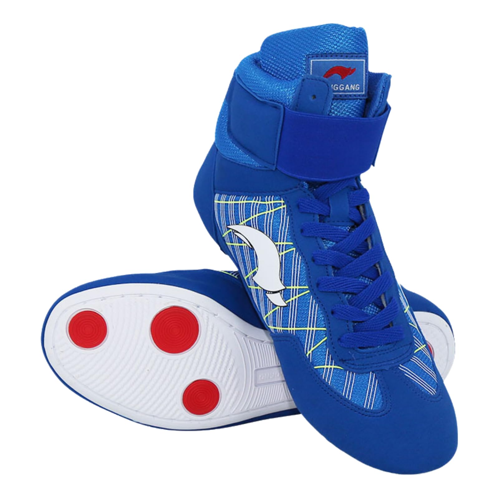 Boxschuhe FüR Jugendliche,Unisex Boxing Shoe,Ringerschuhe FüR Herren Damen,Boxstiefel,Gummisohle,VerschleißFeste,Anliegende Passform,KüHl,FüR Jungen,MäDchen,Jugendliche,Teenager