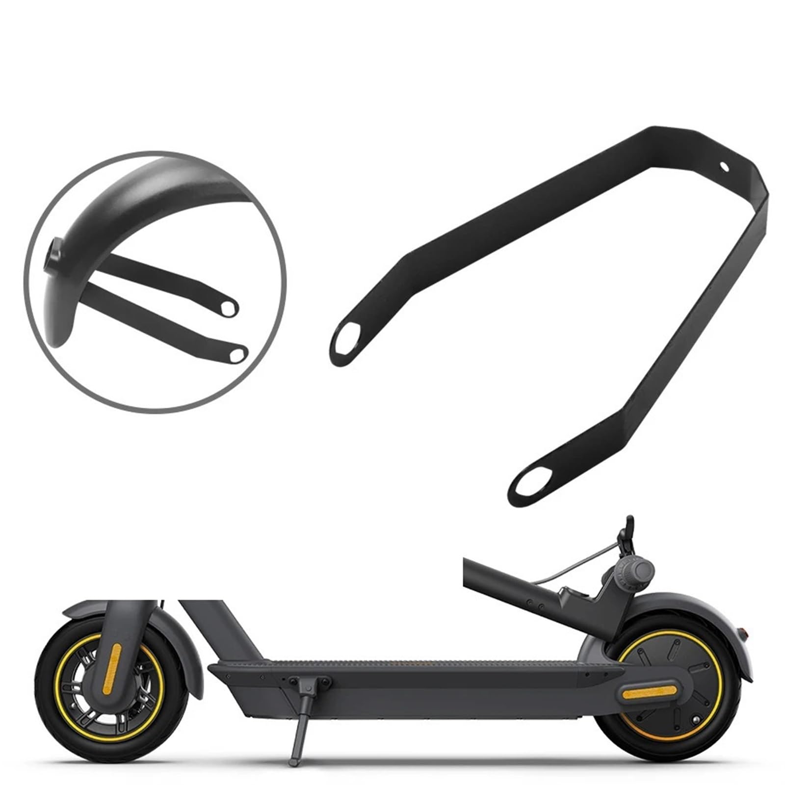 SUPPORTO PARAFANGO POSTERIORE per parafango NINEBOT MAX G30 G30D Pe EUR
