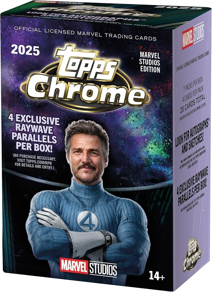 2025 Topps Marvel Studio Value Box 7 Sachets