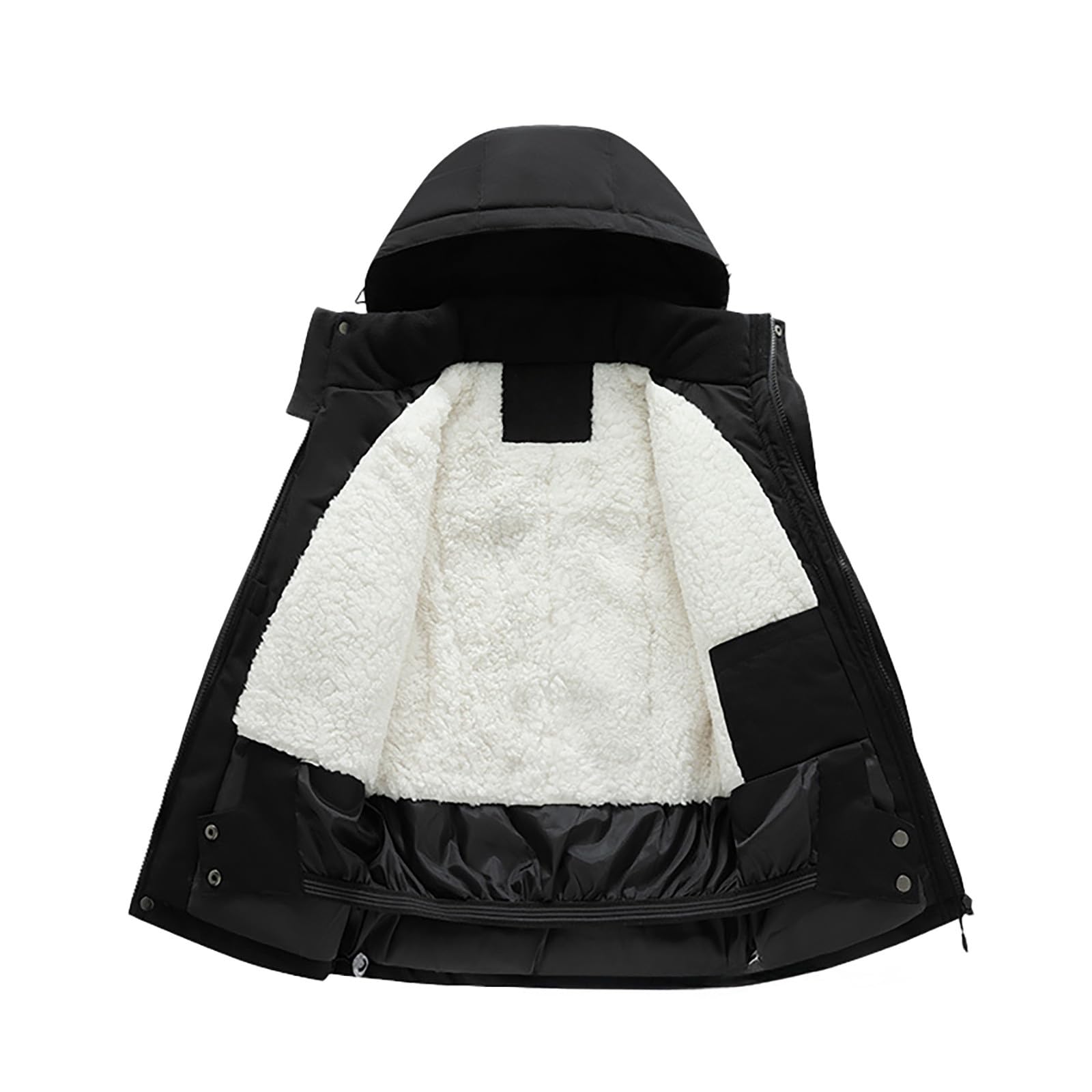 Genérico Traje de Esquí Infantil Chaqueta Pantalones Térmicos Aislamiento Tela Impermeable Bolsillos Seguridad Confort Actividades Nieve Invierno
