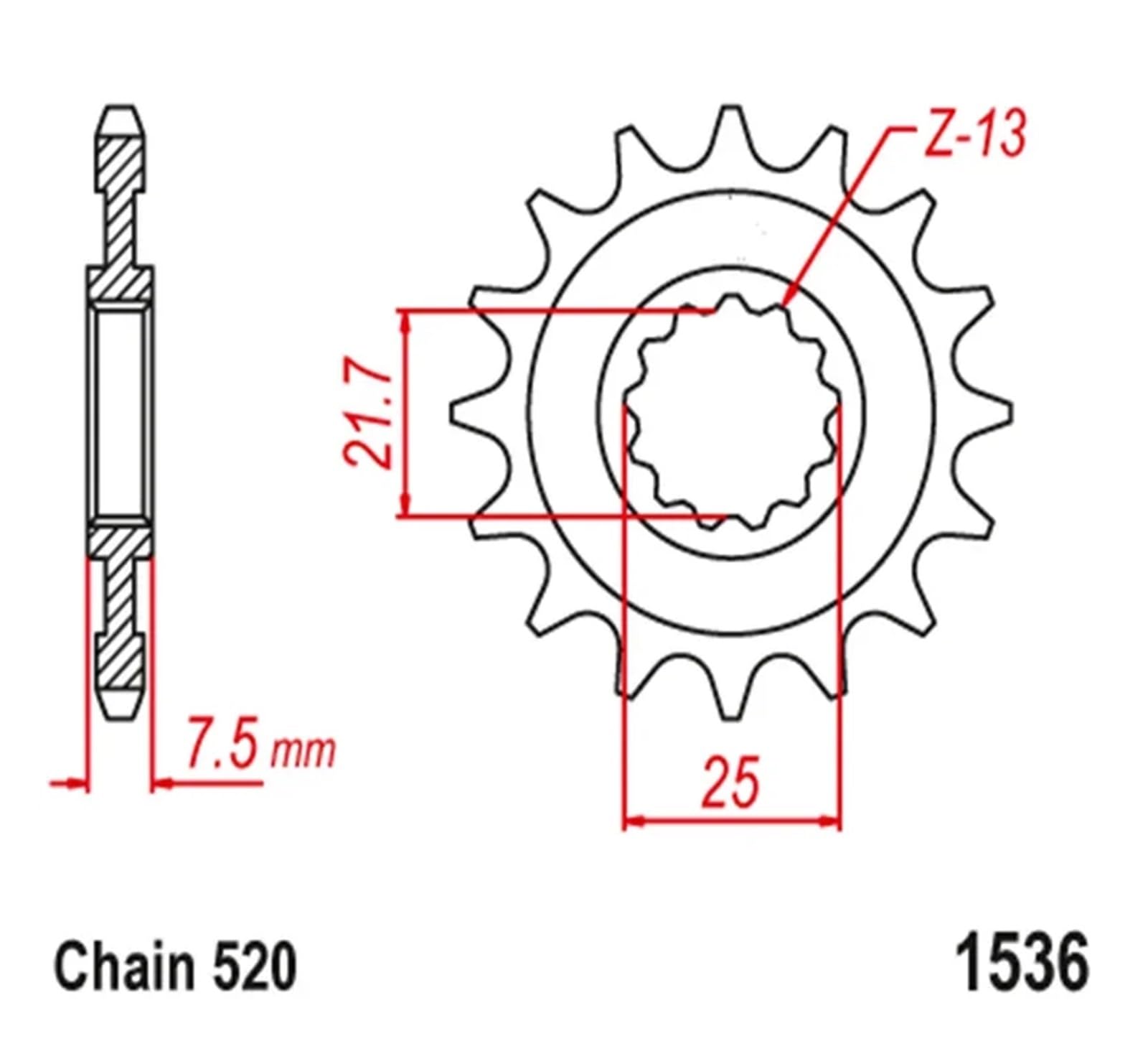 Pinon♡  6920 PINION GEAR 20 TOOTH (48 PITCH)