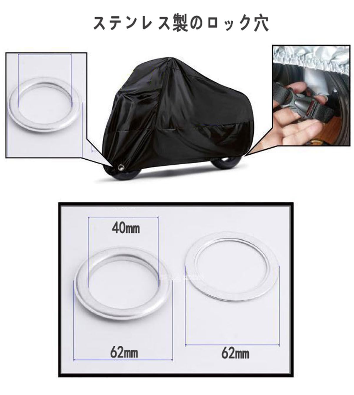 まとめ買い カワサキ Ninja ZX-6R KAWASAKI バイクカバー バイク カバー 厚手 耐熱