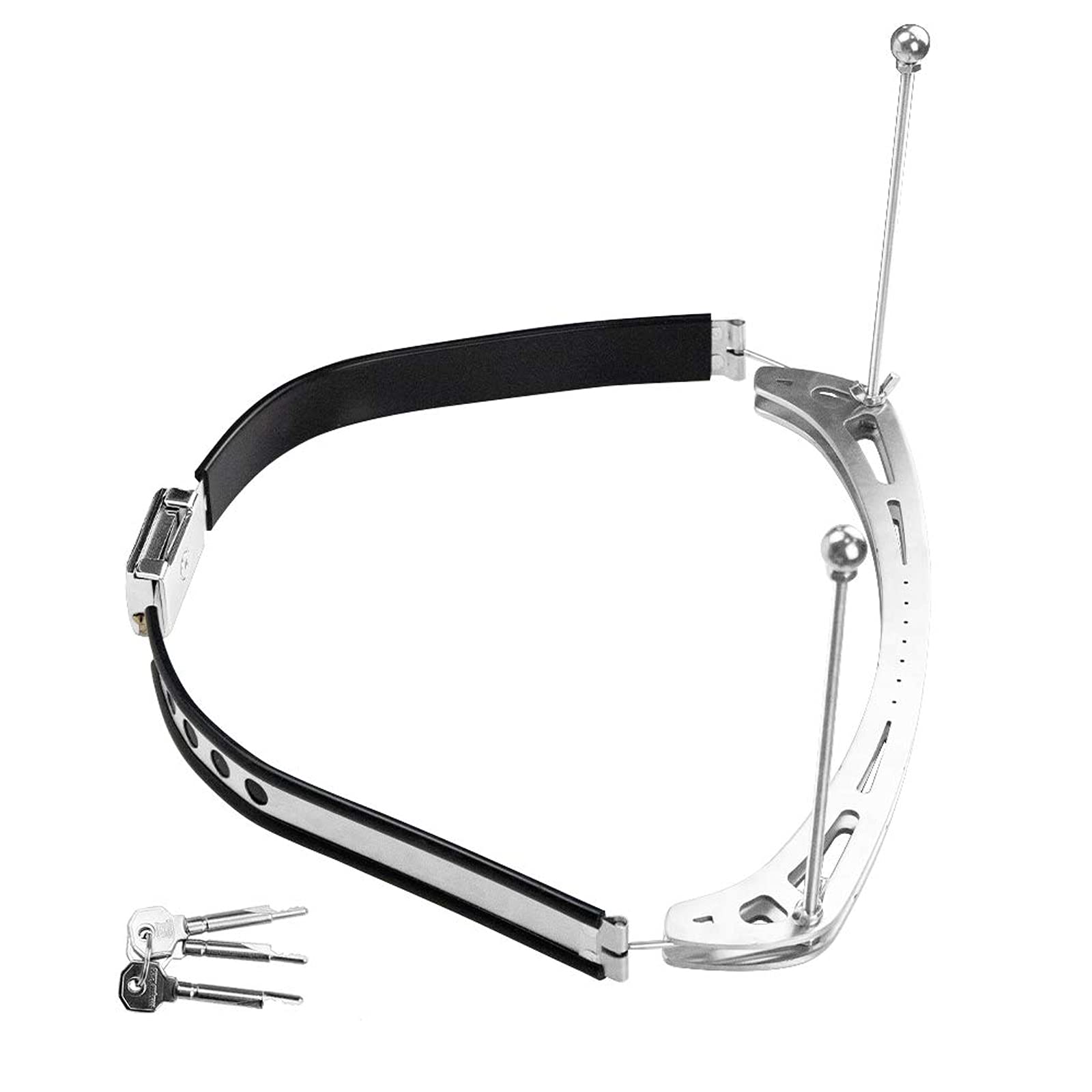 Pince à barre d'écartement de sein de bondage Pilori de sein - Pinces à tétons réglables Redresseur de tétons avec pinces de poitrine de verrouillage Clip Torture Érotique Restrictions extrêmes Jouet