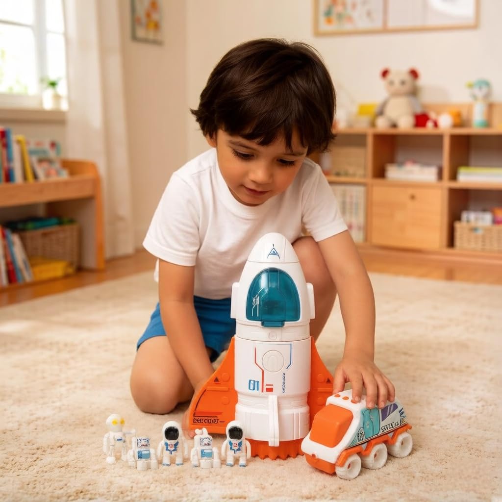 Amazon.com: Jomifin Spaceship Toy for Boys Girls, Space Shuttle