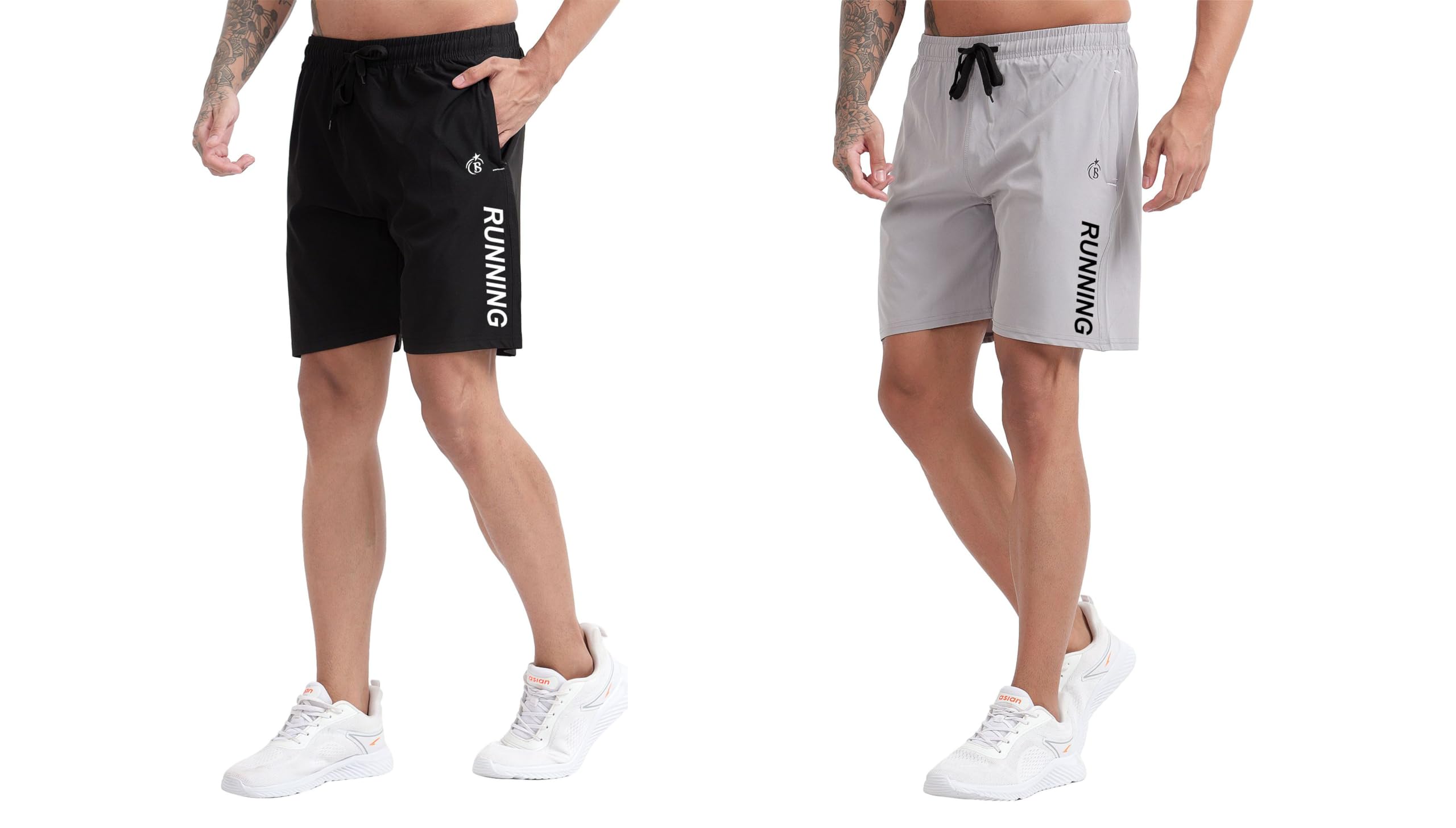 BLUE STAR SHARK Men Shorts || Shorts for Men || Men Shorts Casual Short || Summer Solid Shorts Running Gym Sports Shorts with Pockets-picture-53