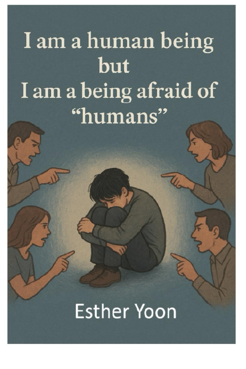 I am a human being but I am a being afraid of "humans"