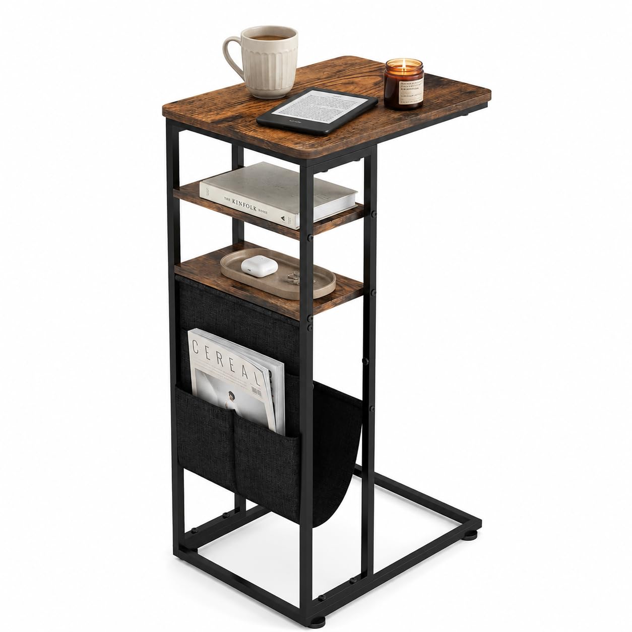 ZEXVIDA 3-Tier C Table