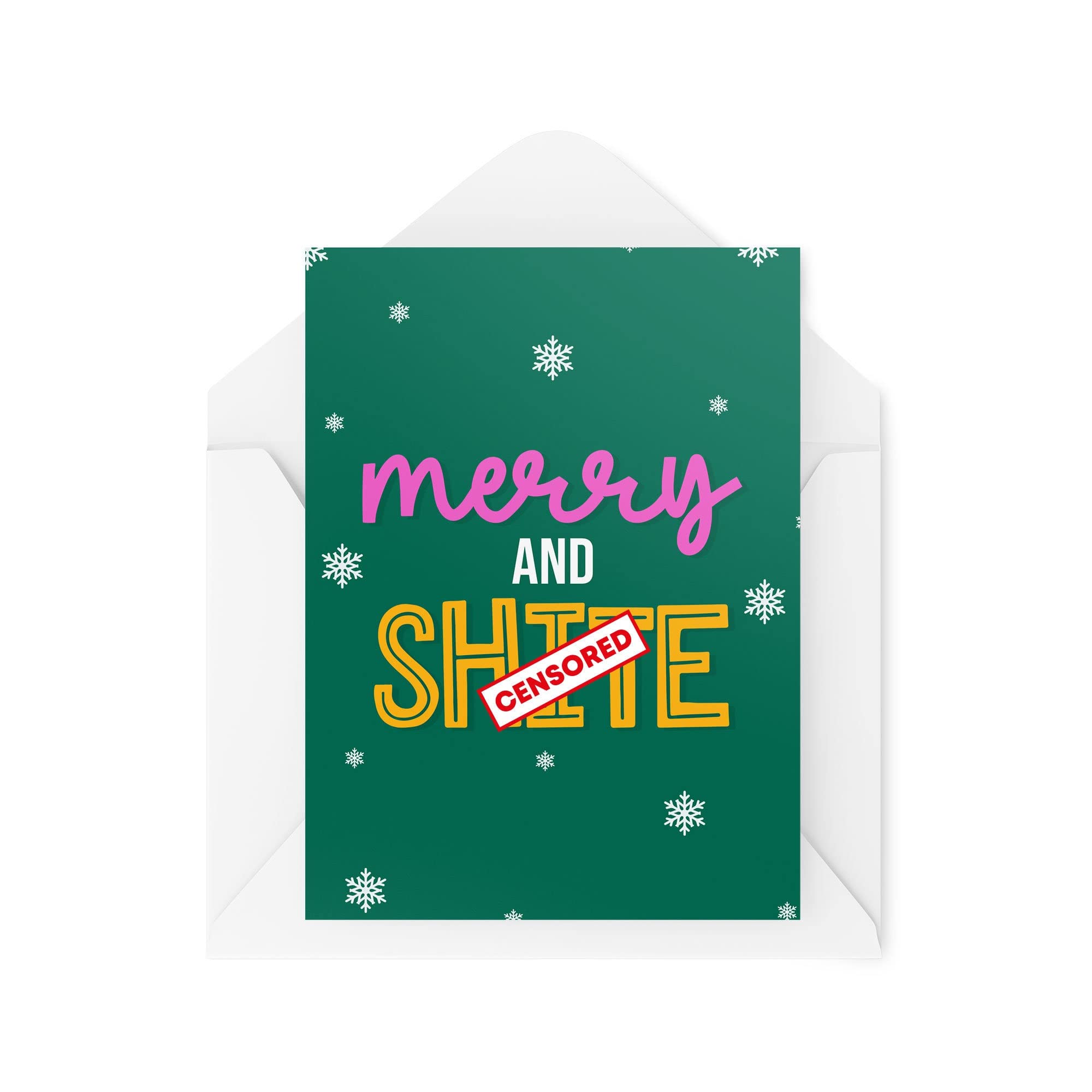 Funny Novelty Christmas Cards | Messy And S | Christmas Present Xmas Celebration | Banter Joke Funny | CBH1351