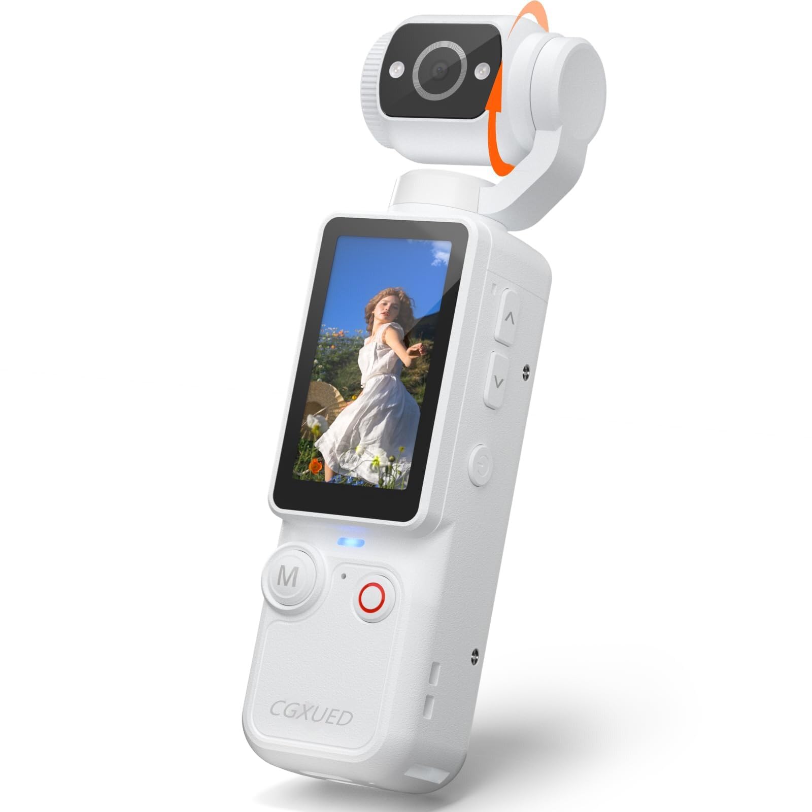 Amazon.com: CGXUED Portable Video Recorder with 180° Rotating Lens