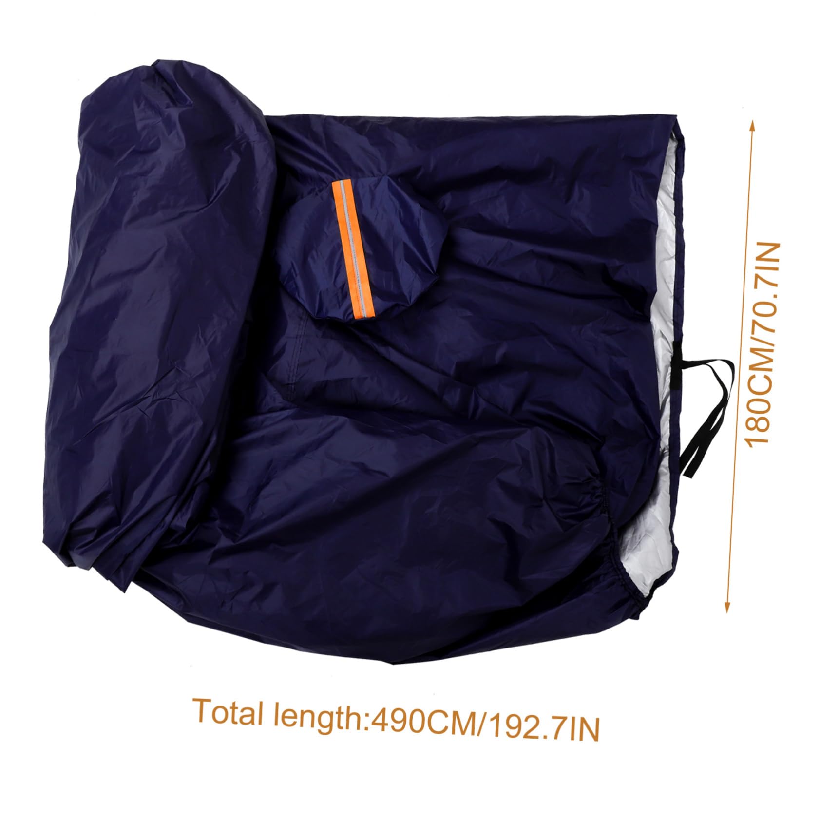 OSOLADY Full Coverage Car Cover Sun and Rain Protection Fit for Honda Weatherproof Portable — view 7