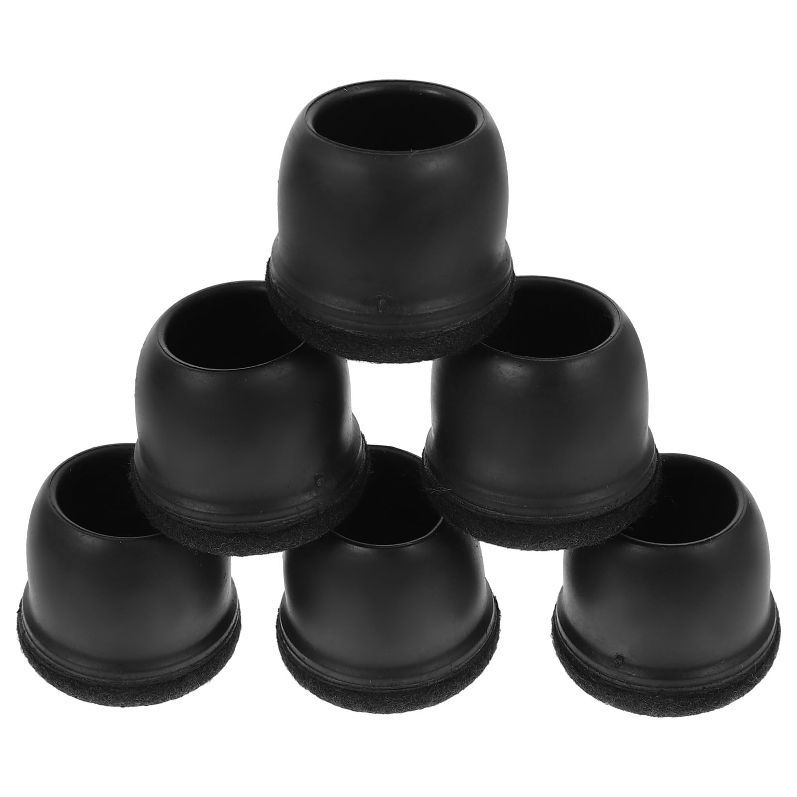 Protège-pieds de chaise Alipis TPE contre le bruit et rayures du sol, lot de 24