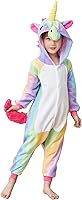 Vista 1 de Pijama unisex de unicornio para niños, disfraz de Halloween, regalo de cumpleaños