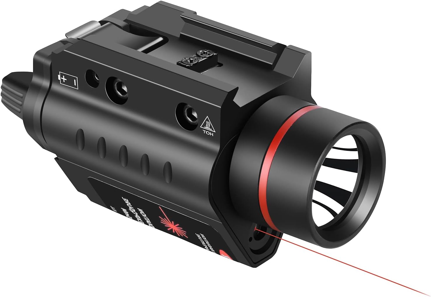 Laser Sight Flashlight Combo 260 Lumen CREE LED Weapon