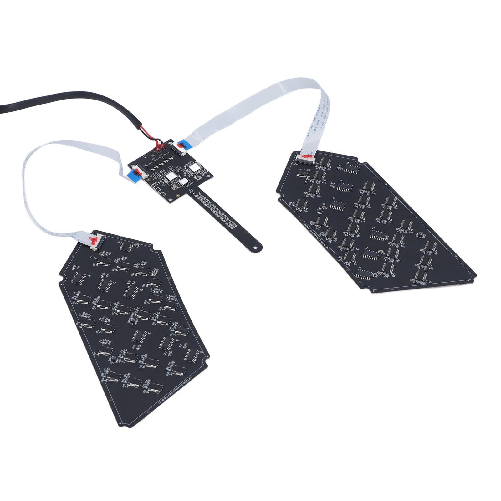 Marhynchus Pantalla LED para Ojos de Mochila, 60x96 Ojos LED Animados, Pantalla Dinámica, Aplicación Programable DC12V
