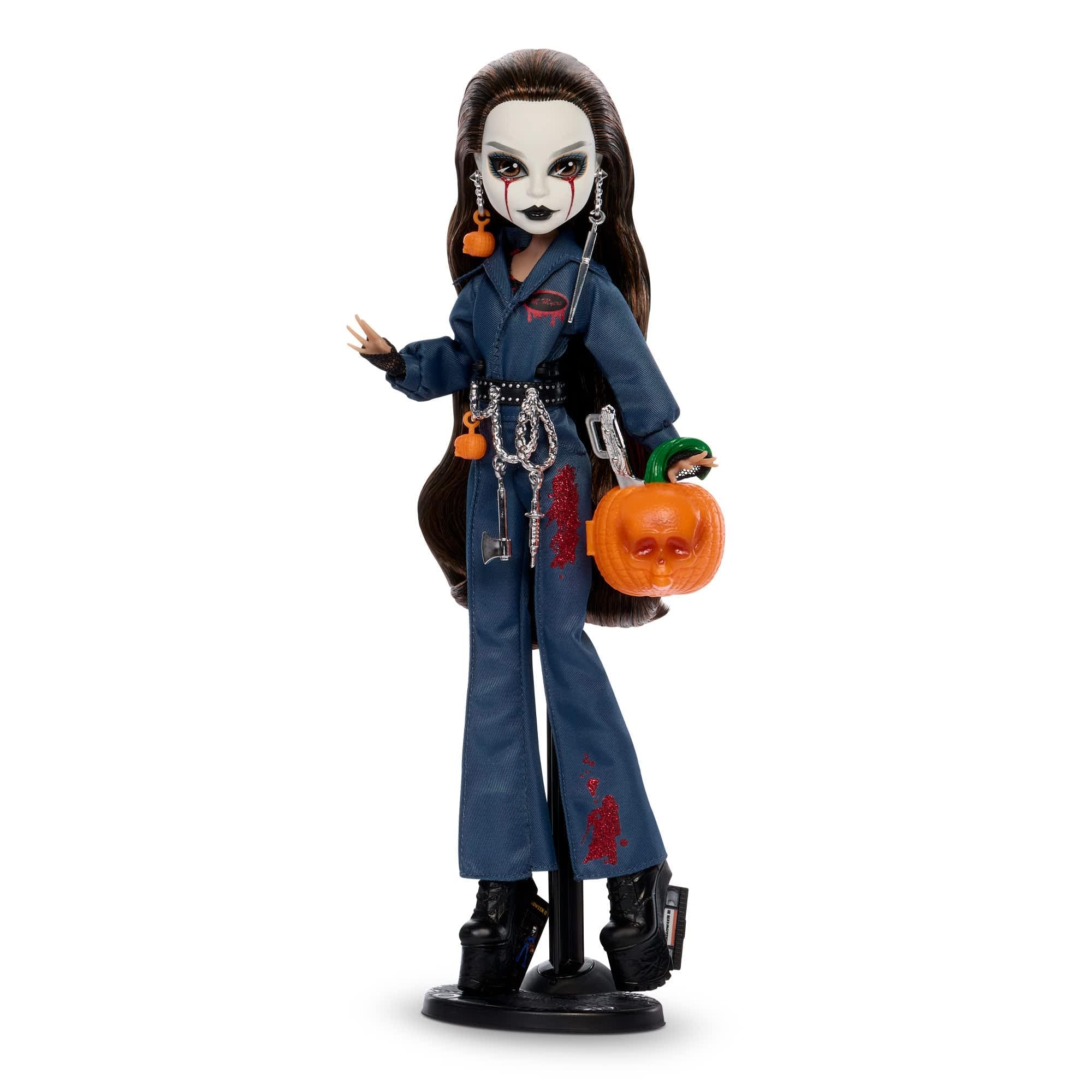 Skullector Halloween II Michael Myers Doll 10.5-Inch Collectible with Accessories & Certi…