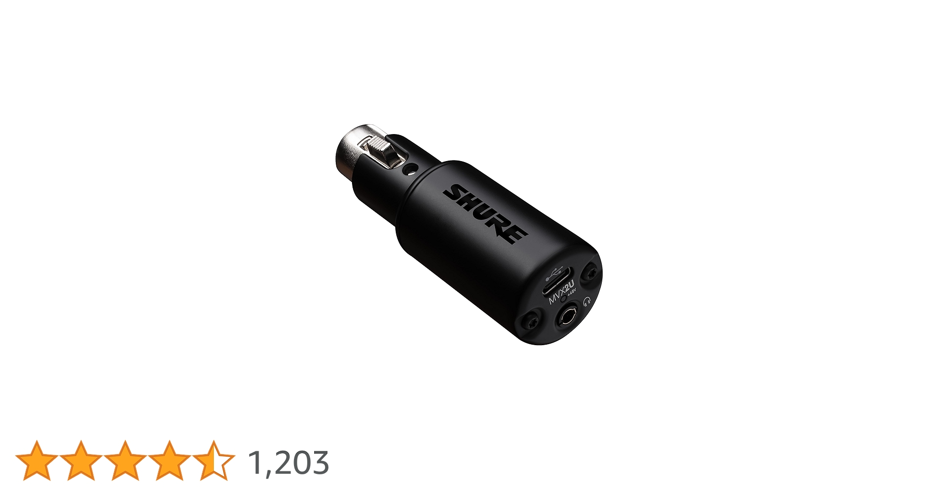 Amazon.co.jp: SHURE シュア MVX2U デジタルオーディオ