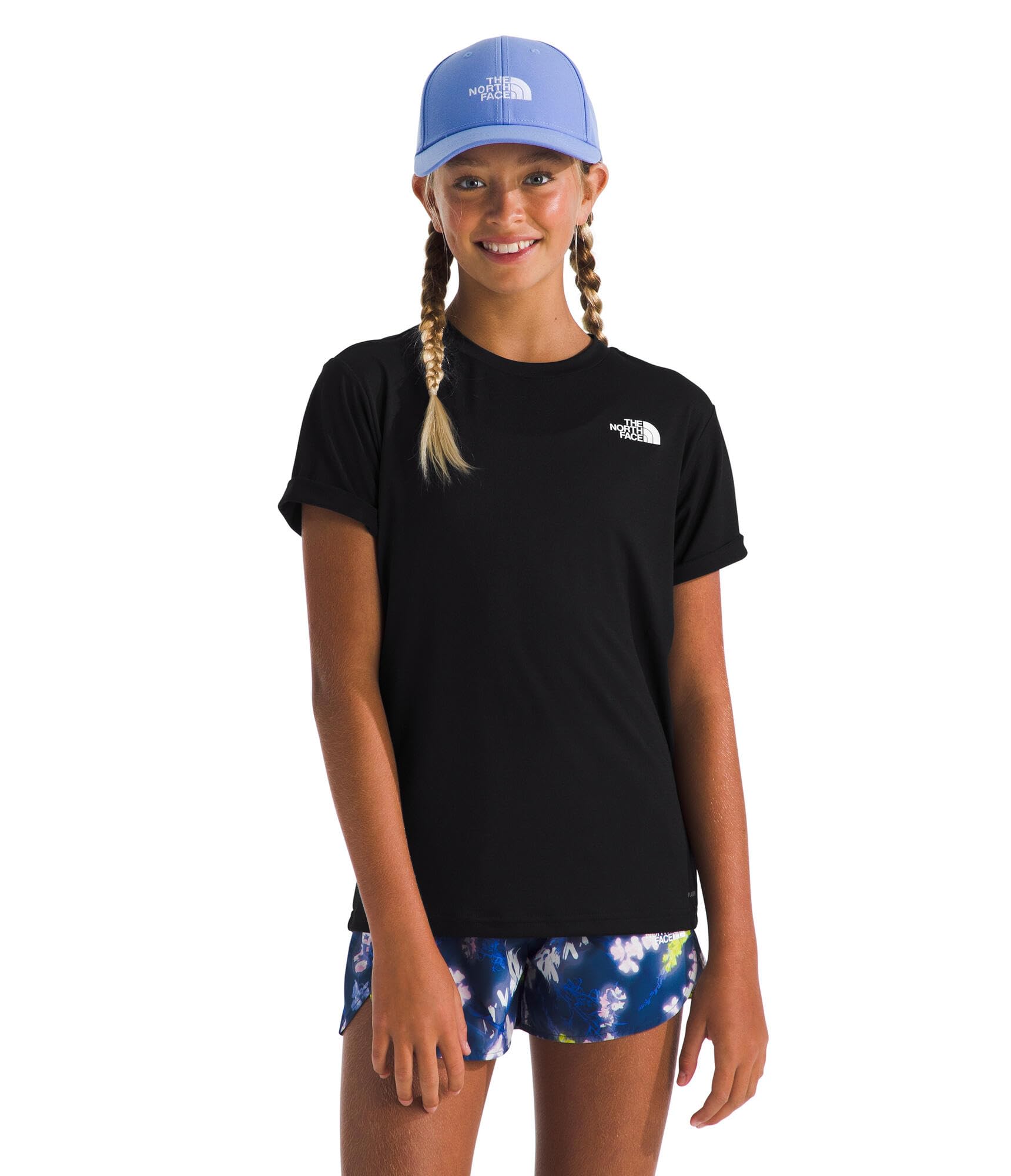 The North Face Teen New 24/7 S/S Tee T-Shirt Unisex - Bambini e Ragazzi (Pacco da 1)