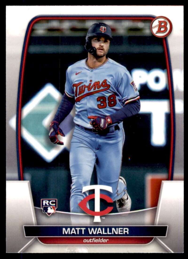 2023 Bowman #14 Matt Wallner Minnesota Twins MLB Baseball Card (RC - Rookie Card) NM-MT