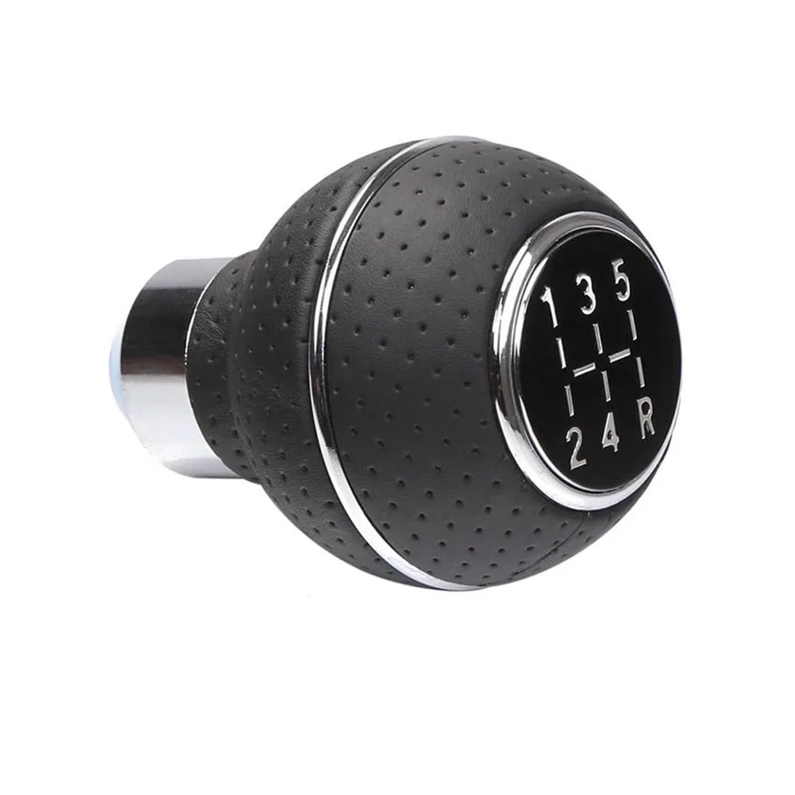 SHGUOMSC 5 Speed Gear Shift Knob Leather for Most Manual Cars Trucks SUV