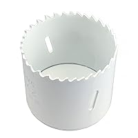 Vista 1 de MaxTool Sierra de agujero bimetálico de cobalto de 2-5/8 "2.638 in HSS M42 Sierra de taladro bimetálico 1.75 "de profundidad para metal madera