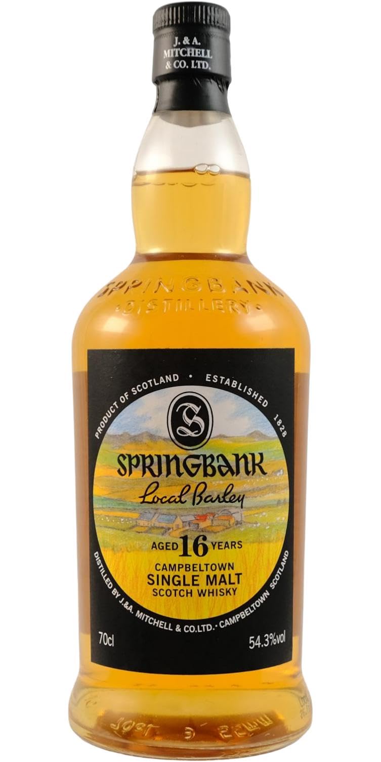 スプリングバンク 16年 ローカルバーレイ 700ml 54.3% Amazon.co.jp: スプリングバンク ローカルバーレイ 16年 54.3% 700ml