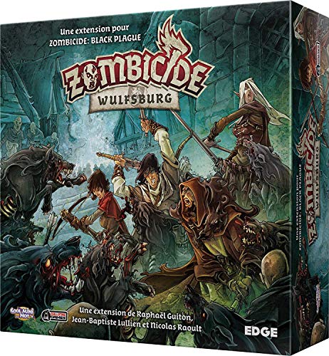 Preisvergleich Produktbild Asmodee Brettspiel / Spielfiguren Zombicide Black Plague
